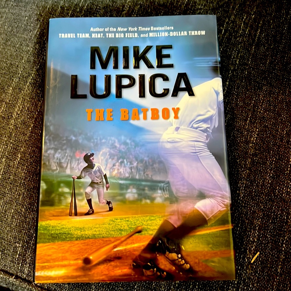 SIGNED! AUTOGRAPHED “The Batboy” hardcover by Mile Lupica.